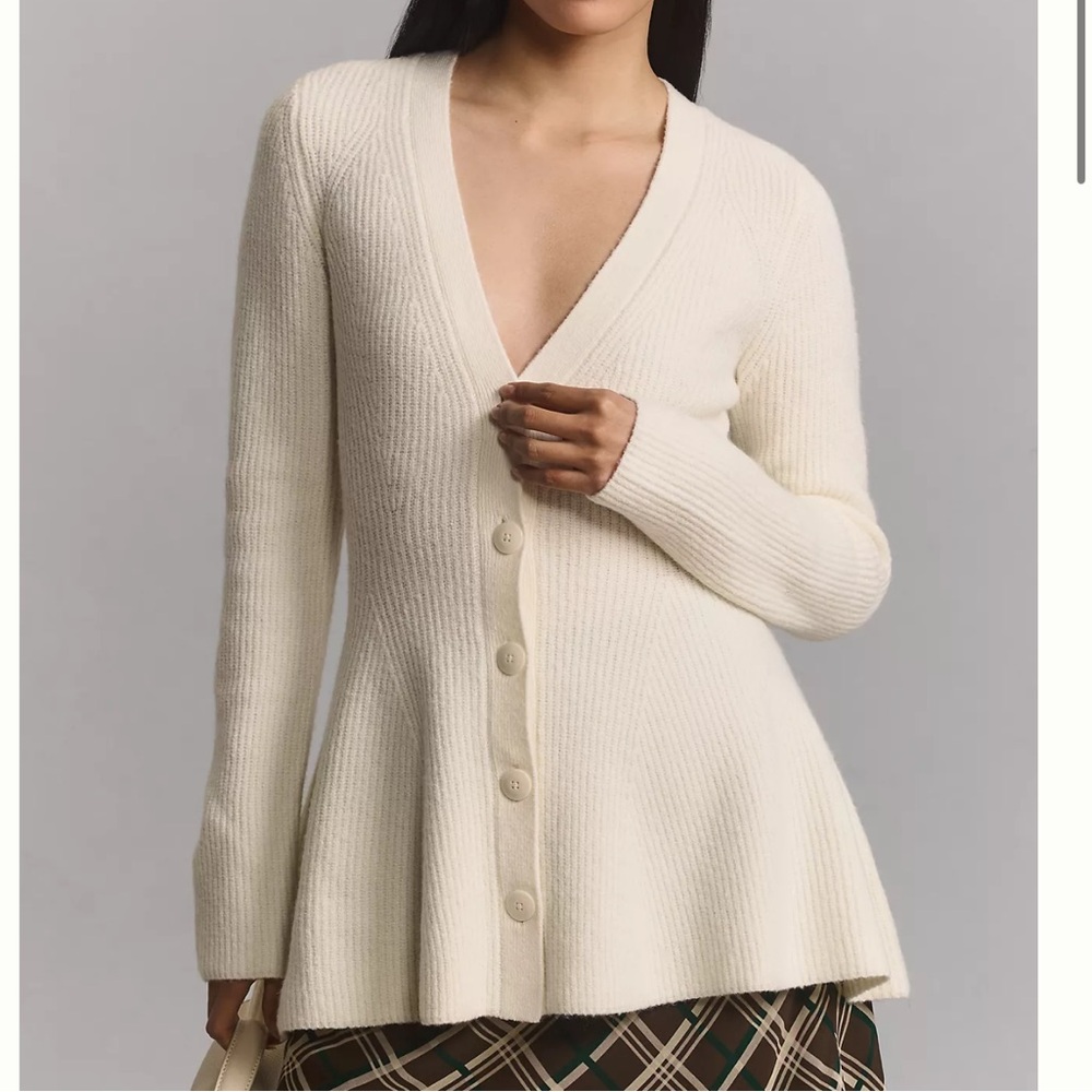 NWT Anthro Maeve hourglasss cardigan sweater size M